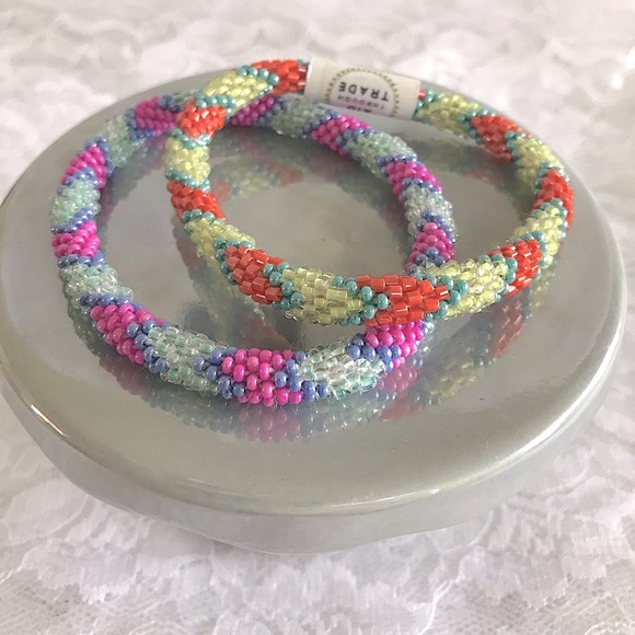 Set of 2 Roll-On Bracelets - Picture 2 of 2